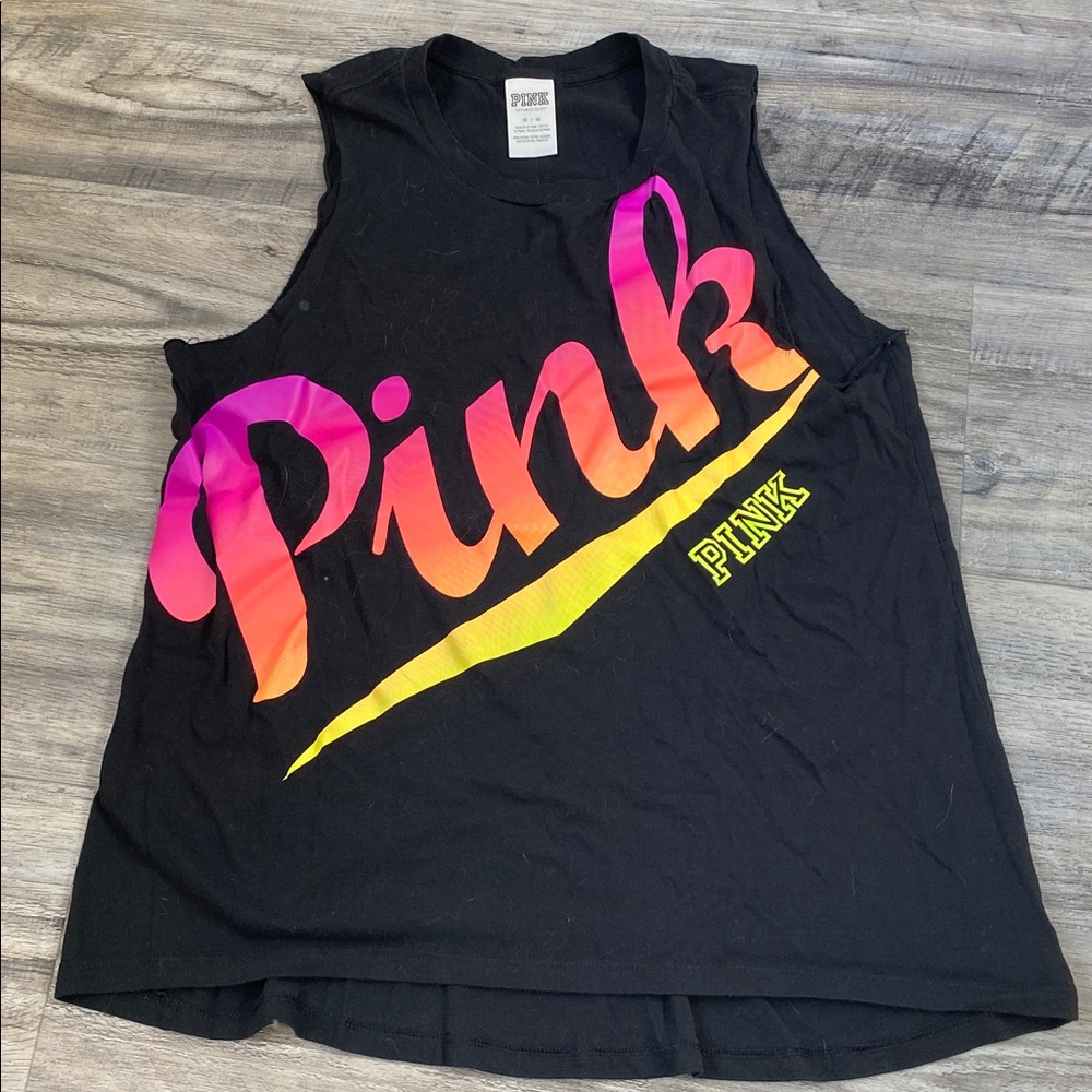 Pink Muscle Tank